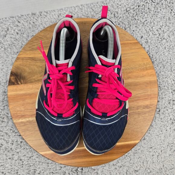 New Balance Womens 9.5B Minimus Trail 10v3 Blue Pink Minimalist Running Shoe - Picture 5 of 12